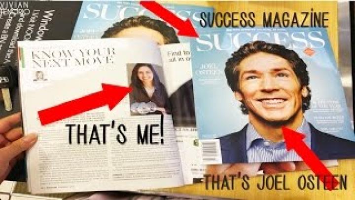JOEL OSTEEN &amp;amp; I ARE IN SUCCESS MAGAZINE