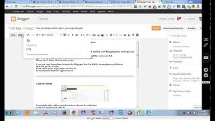 Adding floating Adsense code in blogspot