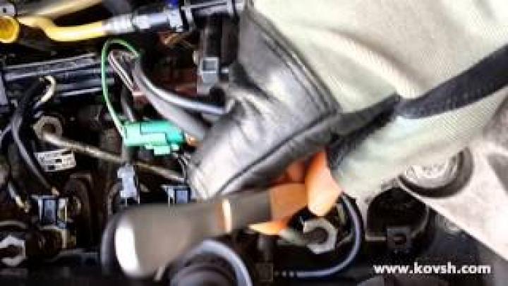 Как определить стучащую форсунку на Renault Kangoo 1.5 DCi