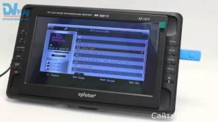 Eplutus EP-101T DVB-T2 - обзор цифрового ЖК телевизора