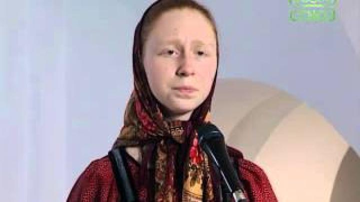 Русский обычай. &amp;quot;Разлилась, разлилась речка быстрая&amp;quot; (духовный стих)